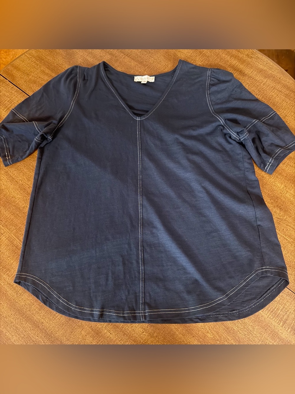 Weekend Blue Top